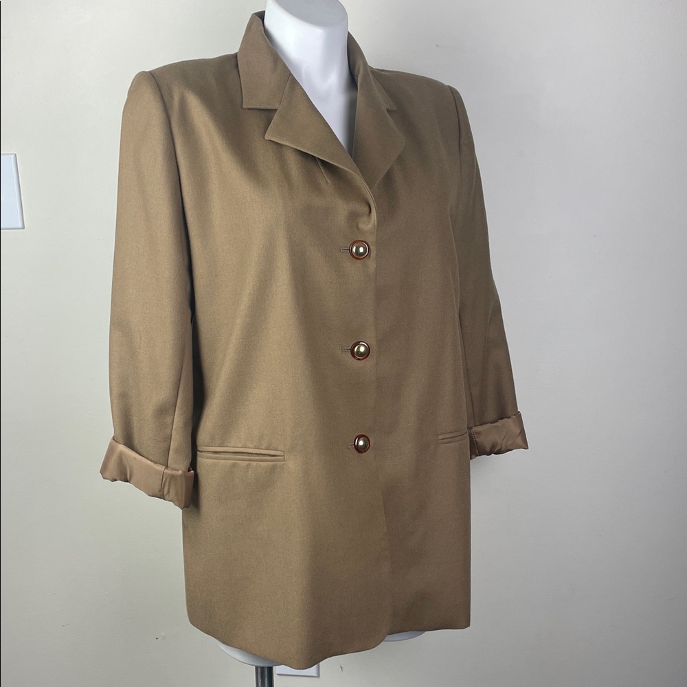 Vintage Harvé Benard Button Front Blazer